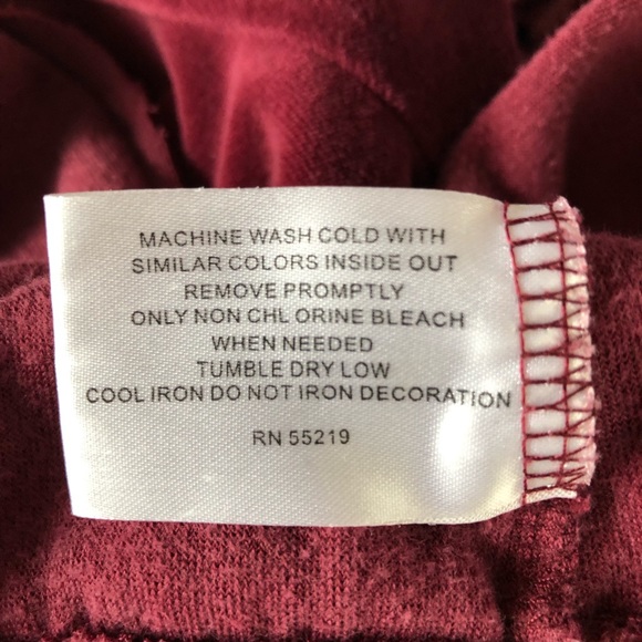 HOODIE - Women's Disney with Mickey Mouse velvety burgundy hoodie. Size large. - Picture 11 of 15